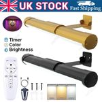 Dimmable Wireless Picture Light Painting Display Wall Light Reading Lamp 4400mAh