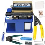 Fiber Optic FTTH Splice Tool Kit FC-6S Cable Cutting Knife Cold Fiber Cutter Set