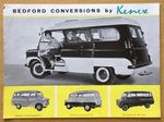 BEDFORD 90 & 102 Conversions by KENEX Sales Brochure Mar 1961 #B.801A/3/61