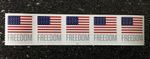 2023USA #5789a Forever US Flag Freedom - PNC Plate  (#B111) Coil Strip 5 (BCA)