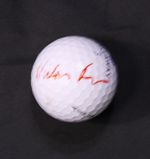SIGNED GOLF BALL FROM NICLAS FASTH (SWEDEN) RYDER CUP PLAYER - SIGNED IN 2002