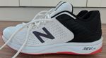 New Balance CK4030 Cricket Spikes - UK 11 - White/Black/Red - Extra Studs & Key