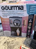 Gourmia GSI100 Automatic Soft Serve Ice Cream & Frozen Drink Maker Countertop