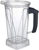 Hard Grip 2L Container, Jar Jug Cup compatible with Vitamix Blender. BPA FREE