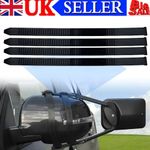 4 X Towing Mirror Rubber Strap Replacement Kit- Length 390mm, Width 20mm