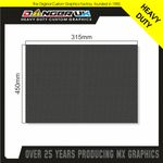 MOTOCROSS MX THICK VINYL SHEET GRAPHICS DECALS STICKERS CR KTM YZ RM COLOURS ALT