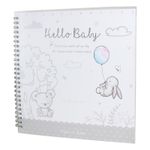 Hugs and Kisses New Baby Keepsake Journal Milestone Record Book - Unisex