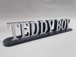 Teddy Boy - 3D Shop Display Collection Sign Collectors Display 