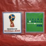 World Cup 2018 Football Sleeve Patch HEAT TRANSFER   Soccer Badge