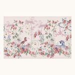 Cath Kidston Colourful Life Pink Fixed Size Mural | Wallpaper Roll