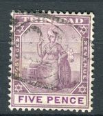 Trinidad SG119 QV 1896-1906 5d used