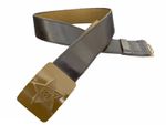 Soviet Russian USSR Military Army Soldier Belt Leather Imitation Metal Buckle