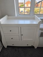 Tutti Bambini Baby Changing Unit with Drawers And Cupboards