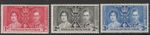 Somaliland 1937 Coronation set SG 90-92 Mnh.