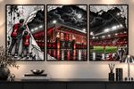 Liverpool FC Anfield Stadium Football Wall Art Prints - Framed set of A3,  