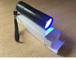 Counterfeit Money and document Detection Uv Torch  - 9 LEDS With  FREE BATTERIES