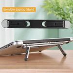 Foldable Laptop Stand Portable Adjustable Cooling Riser Holder for Laptop Tablet