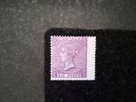 GB QV 1867 PLATE 8,  SG 109,  6d  VIOLET , UNUSED. MNH. NO GUM.