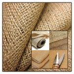 Hessian Fabric 40 Inch Wide Woven Natural Jute Burlap Garden Craft Upholstery