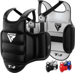 RDX Kickboxing Chest Guard MMA Body Armour Adjustable Rib Shield Belly Protector