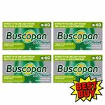 Buscopan IBS Relief 160 Tablets (4 Packs) – Stomach Cramps & IBS Pain Relief