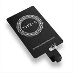 For Type-C USB Wireless Charger Receiver Adaptor Fast Pad for Android