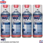 SprayMax 2K Clear Coat Gloss 400ml – 680061 – High Performance Lacquer X4