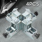 4pcs Tire Changer Adapter Wheel Rim Clamp for Motorcycle ATV Motorbike