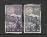 New Zealand 1954 Health Stamps SG 737-738 MNH
