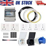 240V Mains Electric Hook Up Installation Kit Campervan Motorhome Conversion Kit