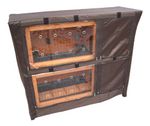 BUNNY BUSINESS HUTCH COVER COVERS TO FIT 48" DOUBLE HUTCHES BB-48-DH BB-48-DL-TR
