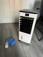 Mobile Air Conditioners, 60W Evaporative Air Cooler, LED Display 10M/S 3 M 8L