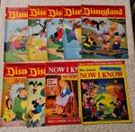X9 Disneyland Comics Issues No 1!!! 3 81-84 86, 88, 89 see notes Vintage 70’s 