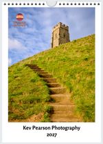 Kev Pearson Photography 2027 Wall Calendar from Glastonbury