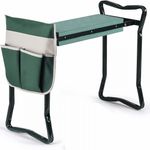 Garden Gear Folding Garden Kneeler Padded Seat Foam Cushion Portable Tool Pouch