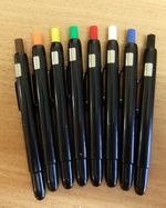 Genuine Listo Chinagraph Pencil.  8 colours FREE POSTAGE.