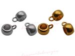 Tibetan Silver Or Gold 9mm Jewellery Bails - Beads Craft Pendant Hanger Hangers