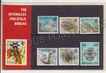 SEYCHELLES PRESENTATION PACK  1979-1991 WILDLIFE ETC INC SURCHARGED GECKO