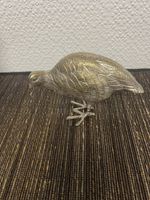 SILVER PLATED PARTRIDGE FIGURINE - LOOK