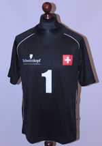 Switzerland beach volleyball match worn shirt #1 Size S