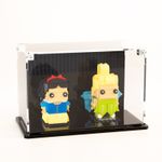 Acrylic Display Case for LEGO® Brickheadz, Options for 1-4 Brickheadz