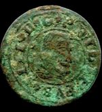 1664 Spain 16 Maravedis Coin