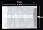 Protective GLASSINE ENVELOPES BAGS  ♺ 165 x 115mm (6.49"x4.25")