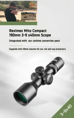 Reximex Mito Compact 190mm 3-9 x40mm Scope