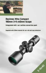 Reximex Mito Compact 190mm 3-9 x40mm Scope