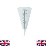Cone Rain Gauge Measurement Ground Precipitation Garden Rainfall Measuring To&am