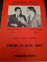 HOWARD WINSTONE V VICENTE SALDIVAR @ CARDIFF 15TH JUNE 1967 BOXING PIRATE
