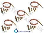 GAS PILOT BURNER SUPER UNIVERSAL COMMERCIAL THREADED THERMOCOUPLE PACK OF 5