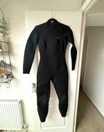Olaian Women’s Full Length Wetsuit Full Length Wetsuits Size M Black Back Zip