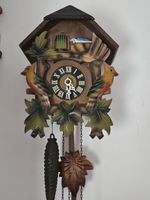 Antique Black Forest Cuckoo Clock. Charming addition to the home. fully working.